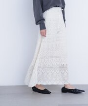 カギアミ風ニットスカート