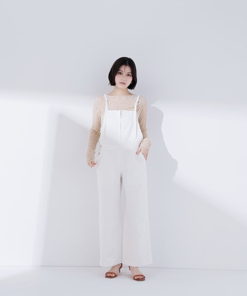 デニムオールインワン