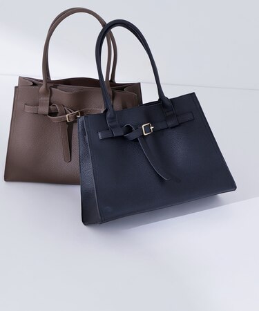 ベルテッドシュリンクトートバッグ