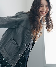 〈N.〉オーバーデニムブルゾン