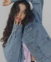 〈N.〉オーバーデニムブルゾン