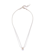 ドームストーンツインネックレス