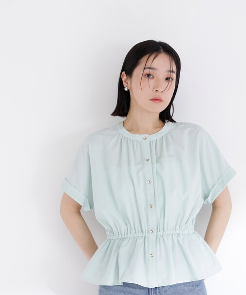 きゅっとふわっと。全部盛りブラウス