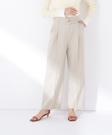 はいたら沼！美脚ワイドパンツ