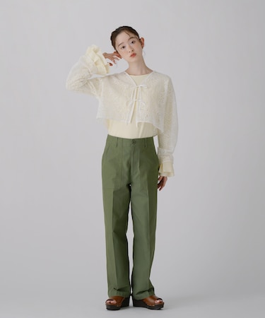 〈N.〉ベイカーパンツ