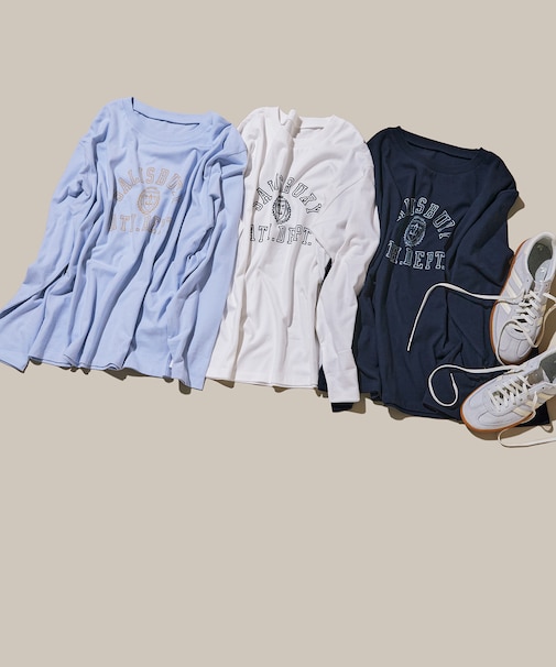 〈N.〉カレッジロゴロンT