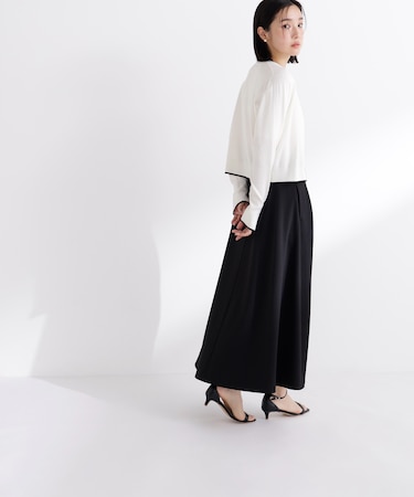 ストレッチカルゼシリーズ フレアスカート