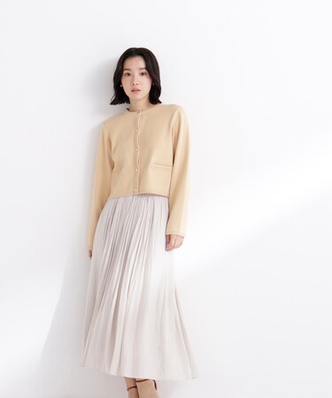 割繊ギャザースカート