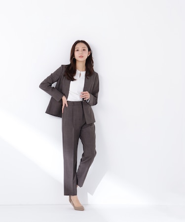 リネンライク SETUP パンツ