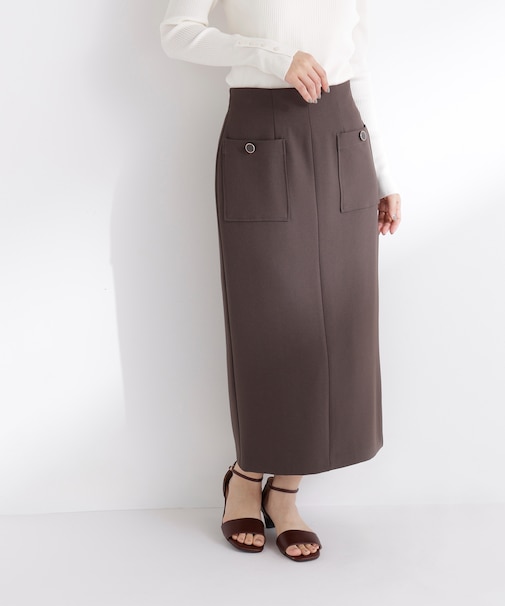 アウトポケットナロースカート