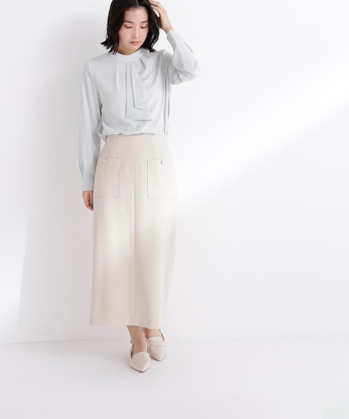 アウトポケットナロースカート