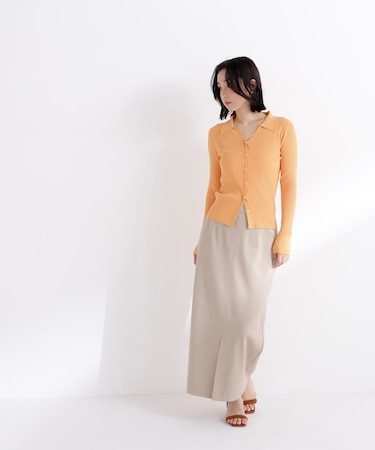 ストレッチカルゼシリーズ ナロースカート