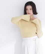 ドットジャガードニット