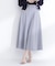 メタルバックルフレアスカート
