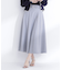 メタルバックルフレアスカート