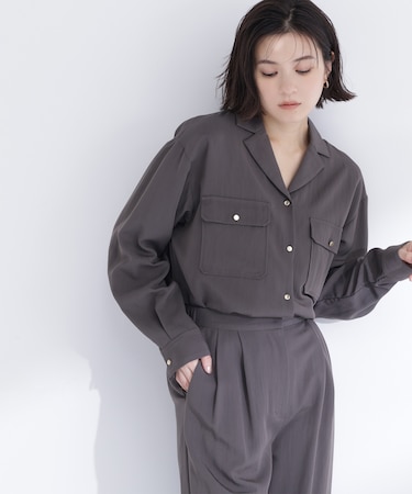 ダブルポケットシャツ SETUP シャツ