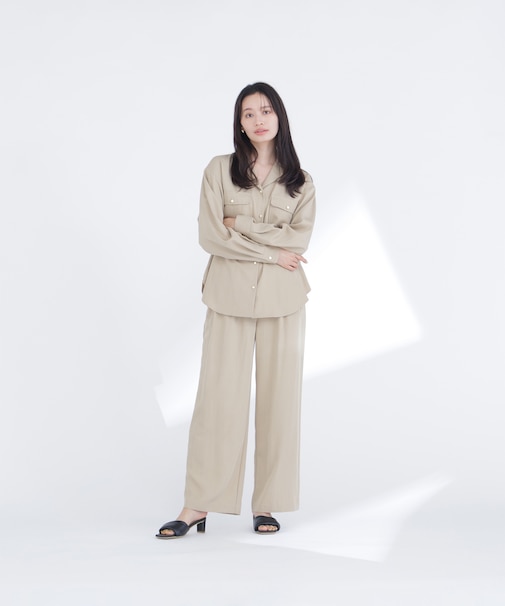 ダブルポケットシャツ SETUP パンツ