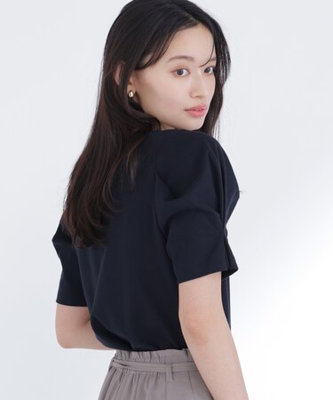 ベーシックTシャツ フォルムスリーブ
