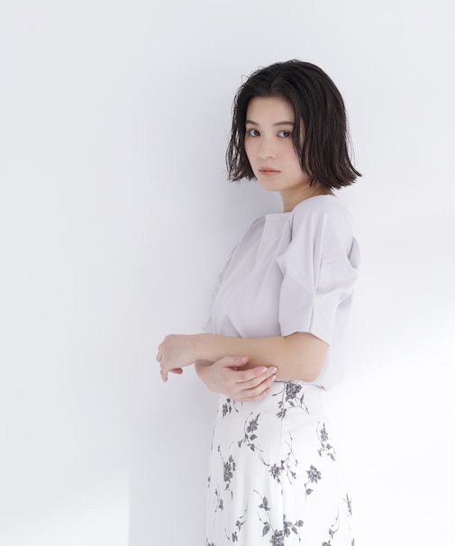 ベーシックTシャツ フォルムスリーブ