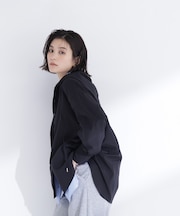 フーディーシャツブルゾン