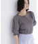 パフスリーブカットソートップス