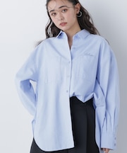 〈N.〉刺繍オックスフォードシャツ