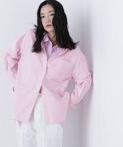 〈N.〉刺繍オックスフォードシャツ