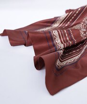 アーバンペイズリーリバーシブルスカーフ