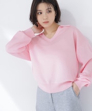 スキッパーフォルムニット