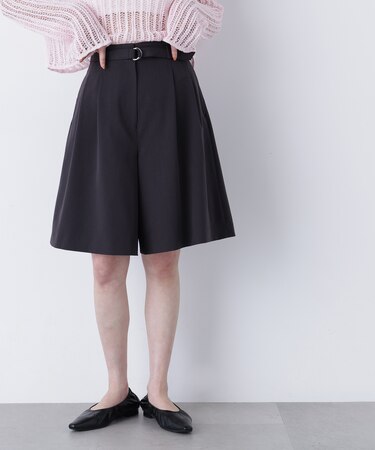 〈N.〉ベルテッドショートパンツ