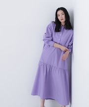〈N.〉オーバーシャツワンピース