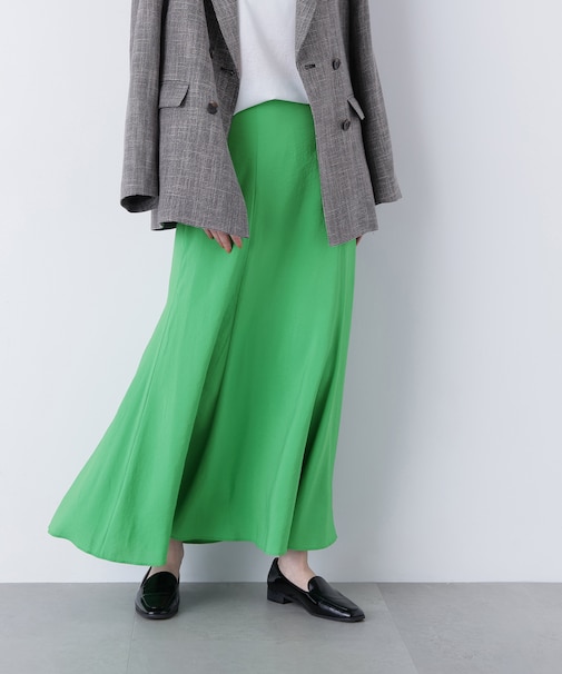 〈N.〉リネンライクナロースカート