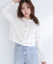 レースブルゾン