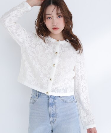 レースブルゾン