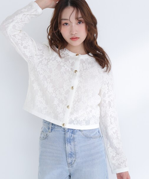 レースブルゾン