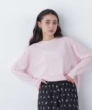 〈N.〉スラブ天竺カットソー長袖