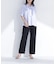 品格ストレートパンツ