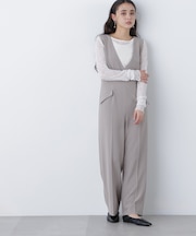 〈N.〉Ｖネックオールインワン