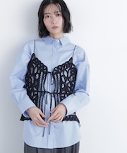 〈N.〉バテンレースビスチェ