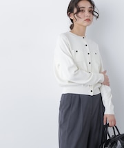 〈N.〉ベーシックポケットカーデ