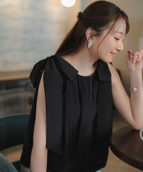 ちょうど、いい服〉ときめきリボンブラウス｜ナチュラルビューティー