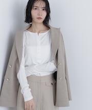 〈N.〉ヘンリーネックカットソー