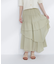 アシンメトリーティアードスカート