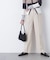 〈N.〉ストレッチタックパンツ