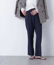 〈N.〉ストレッチタックパンツ