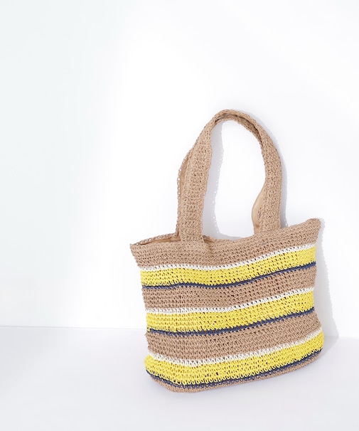 ミックスボーダーペーパートートバッグ