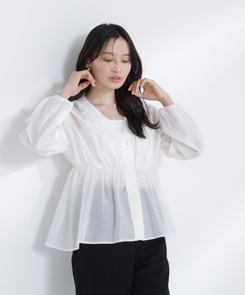 シャツカーディガン