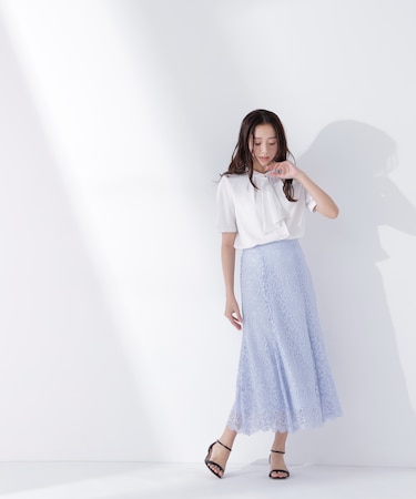 レースマーメイドスカート