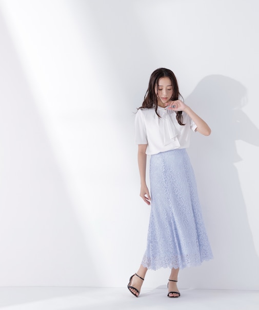 レースマーメイドスカート