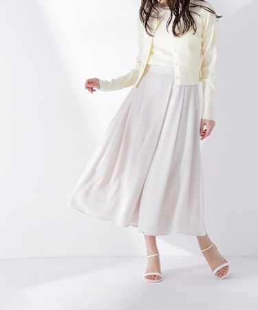 スカートライクワイドパンツ